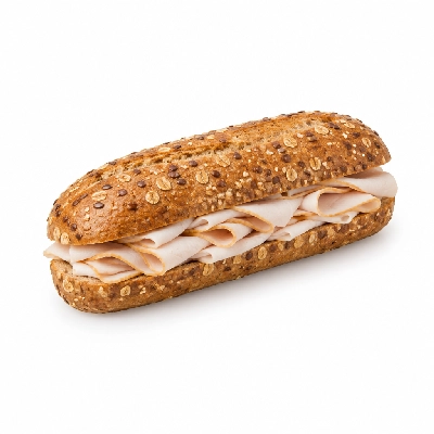 Samuel Mancino's Italian Eatery Grinders Turkey Whole Whole Wheat No Mayo