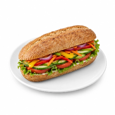 Samuel Mancino's Italian Eatery Grinders Veggie Half Whole Wheat