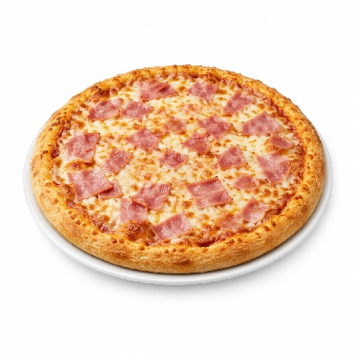 Samuel Mancino’s Italian Eatery Ham Cooked Boneless Classic Water Added 10 Inch Pizza