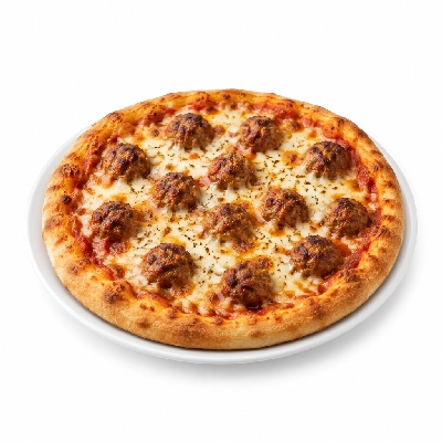 Samuel Mancino's Italian Eatery Meatballs 12 Inch Pizza