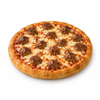 Samuel Mancino's Italian Eatery Meatballs 14 Inch Pizza