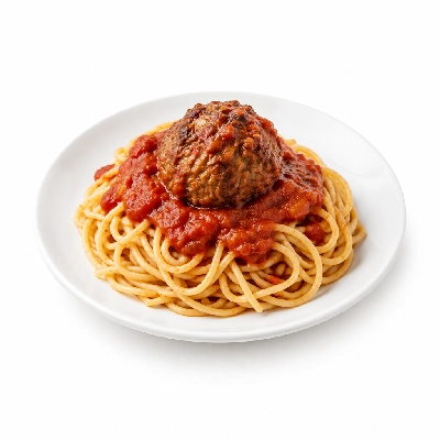Samuel Mancino's Italian Eatery Oven Baked Dinners Spaghetti with Meatball