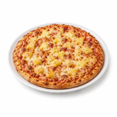 Samuel Mancino's Italian Eatery Pineapple Tidbits Canned in Juice 14 Inch Pizza