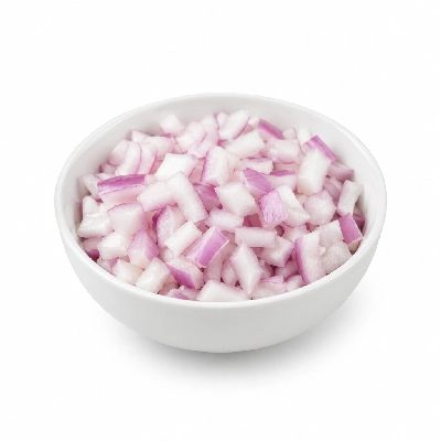 Samuel Mancino's Italian Eatery Small Onions Raw Chopped Spanish Jumbo
