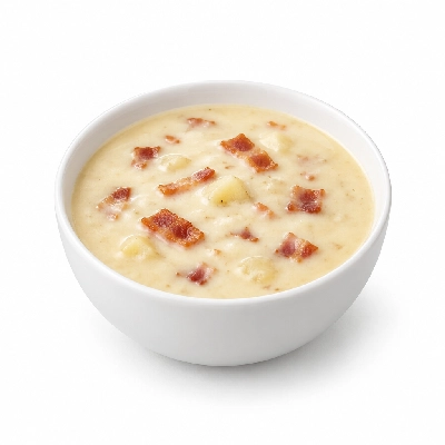 Samuel Mancino's Italian Eatery Soups Cream of Potato W Bacon