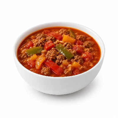 Samuel Mancino's Italian Eatery Soups Stuffed Pepper with Beef