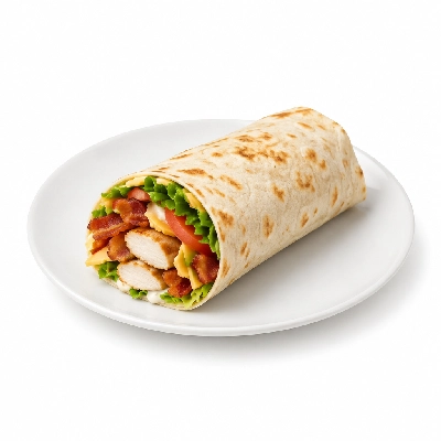Samuel Mancino's Italian Eatery Wraps Chicken Bacon Club Whole