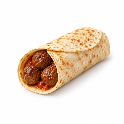 Samuel Mancino's Italian Eatery Wraps Meatball Whole