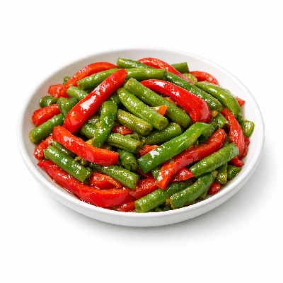 Sauteed Bell Peppers and Beans