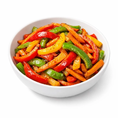 Sauteed Bell Peppers and Carrots