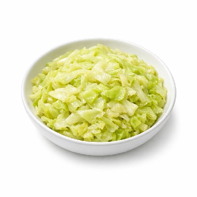 Sauteed green cabbage