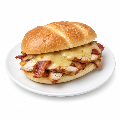 Schlotzsky's Chicken Bacon Smokecheesy Sandwich Large