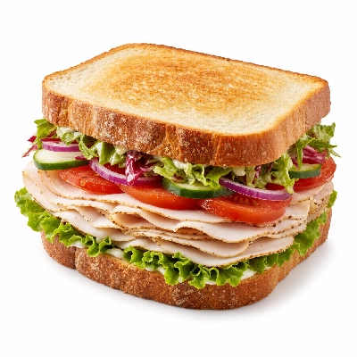 Schlotzsky's Fiesta Turkey Sandwich Large