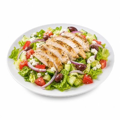 Schlotzsky's Greek Salad with Chicken
