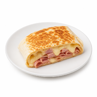 Schlotzsky's Ham Burrito Half