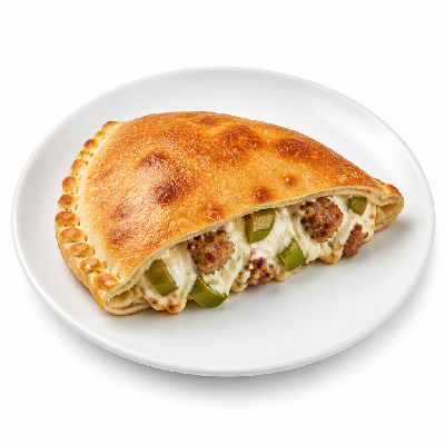 Schlotzsky's Sausage and Pepper Calzone