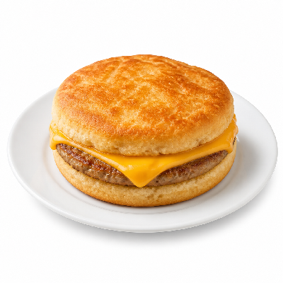 Schlotzsky's Sausage Breakfast Sandwich Whole