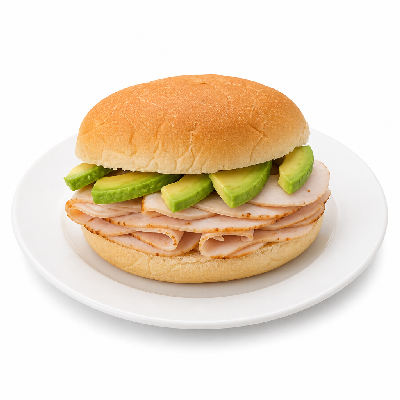 Schlotzsky's Smoked Turkey Avocado Sandwich Medium