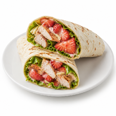 Schlotzsky's Strawberry Chicken Wrap Pick 2