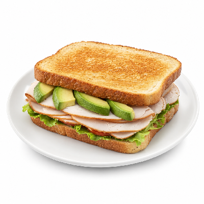 Schlotzsky's Turkey Avocado Sandwich Large