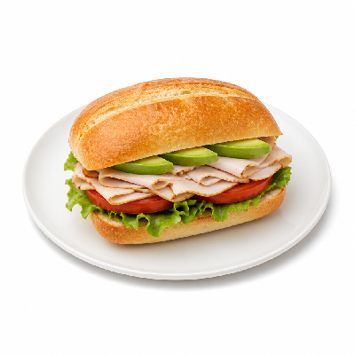 Schlotzsky's Turkey Avocado Sandwich Small