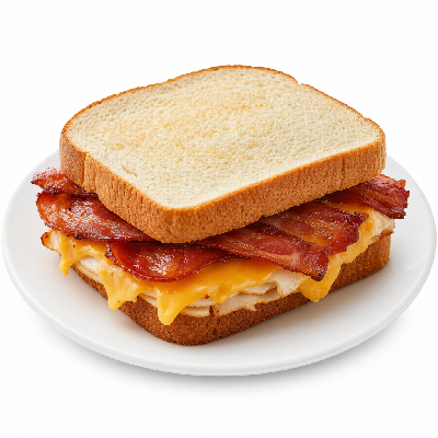 Schlotzsky's Turkey Bacon Smokecheesy Sandwich Large