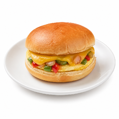 Schlotzsky's Veggie Breakfast Sandwich Whole