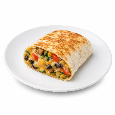 Schlotzsky's Veggie Burrito Half