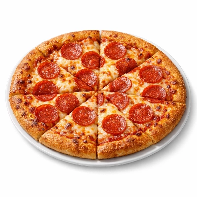 School lunch pizza Tony's pepperoni smartpizza, whole grain, 50/50 cheese