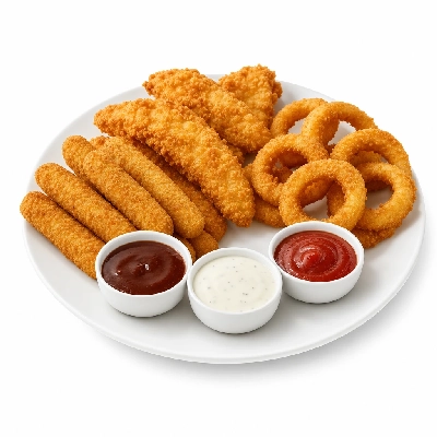 Scores Appetizers Combo Supreme with 3 Sauces