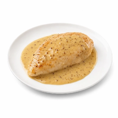 Scores Appetizers Tender Chicken Breast Fillets with Dijon Sauce and Crudites