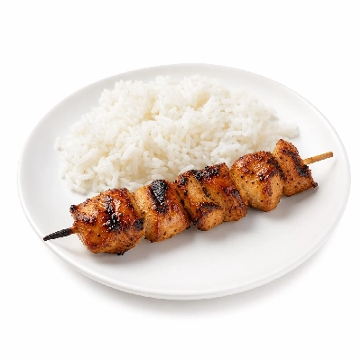 Scores Chicken Brochette with Rice