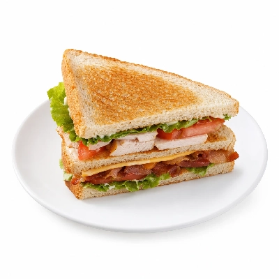 Scores Club Sandwich (Half)