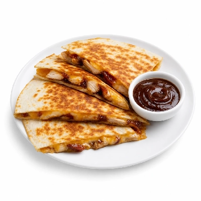 Scores Kids' Menu with BBQ Sauce without Side Dish Quesadillas