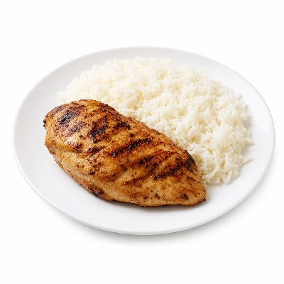 Scores Mediterranean Grilled Chicken Breast with Rice