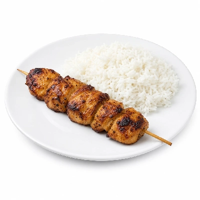 Scores Texan Chicken Brochette with Rice