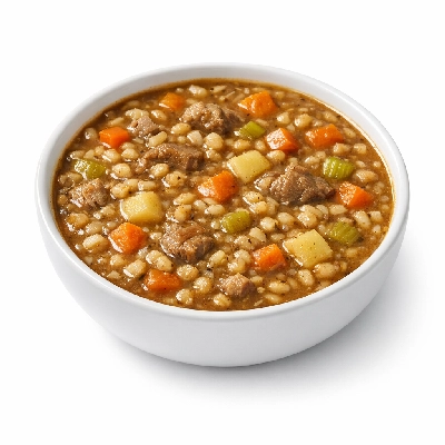 Scotch broth soup canned, condensed