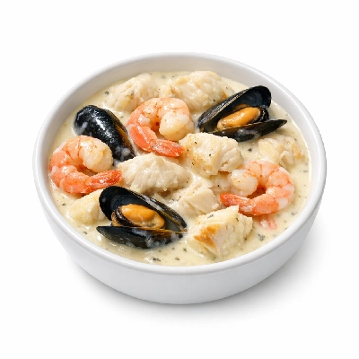 Seafood in Creamy Sauce