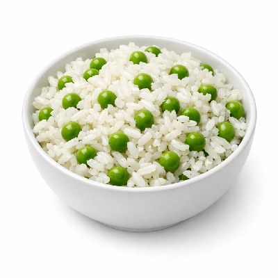 Seasoned Rice with Peas