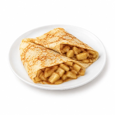 Seattle Sutton's Healthy Eating Apple Cinnamon Crepes 1200 Calorie Plan