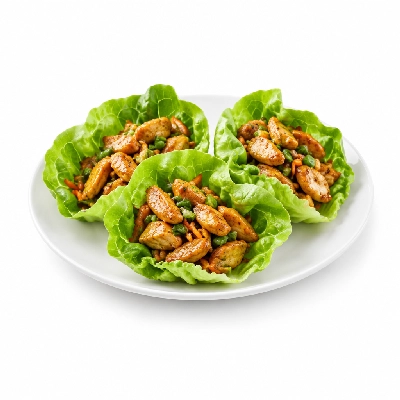 Seattle Sutton's Healthy Eating Asian Chicken Lettuce Wrap 1200 Calorie Plan