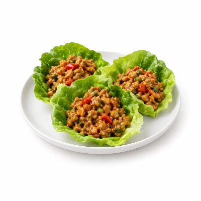 Seattle Sutton's Healthy Eating Asian Peanut Lettuce Wraps Vegetarian Plan