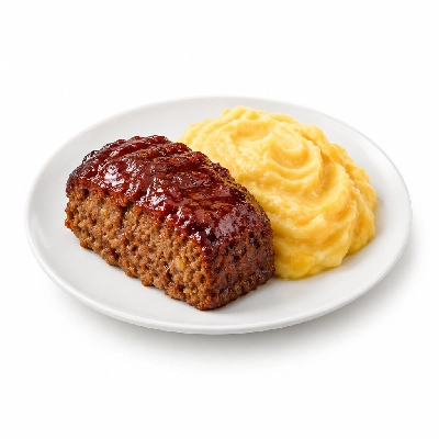 Seattle Sutton's Healthy Eating BBQ Meatloaf and Cheddar Mash 1500 Calorie Plan