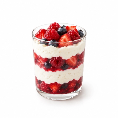 Seattle Sutton's Healthy Eating Berry Colada Parfait 1500 Calorie Plan