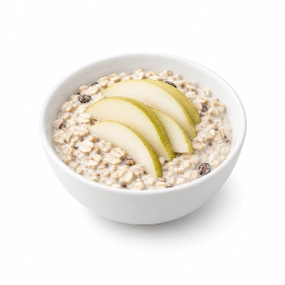 Seattle Sutton's Healthy Eating Bircher Muesli and Pears 1500 Calorie Plan