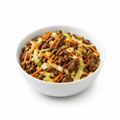 Seattle Sutton's Healthy Eating Bison Egg Roll Bowl 2000 Calorie Plan