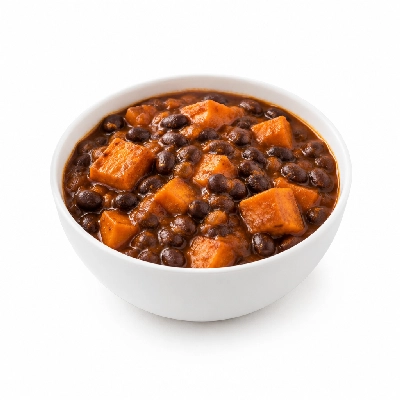 Seattle Sutton's Healthy Eating Black Bean and Sweet Potato Stew Vegetarian Plan