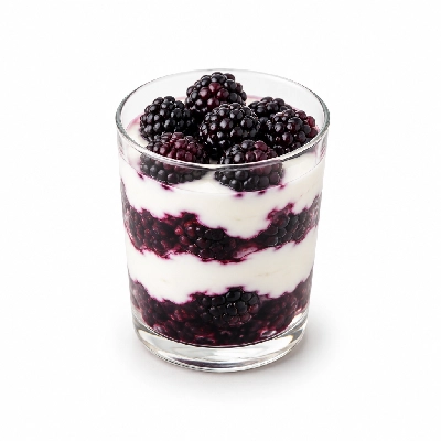 Seattle Sutton's Healthy Eating Blackberry Parfait 1200 Calorie Plan