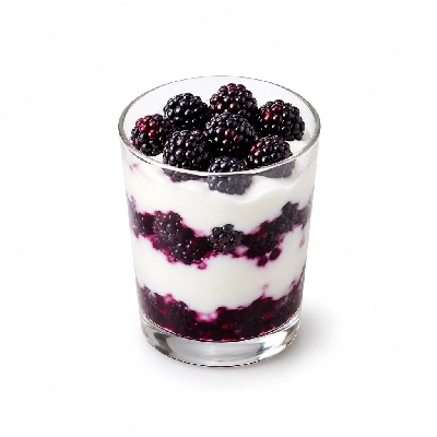 Seattle Sutton's Healthy Eating Blackberry Parfait Vegetarian Plan