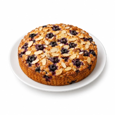 Seattle Sutton's Healthy Eating Blueberry Almond Torta 1200 Calorie Plan